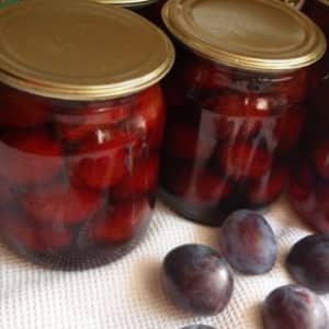 Сливы маринованные