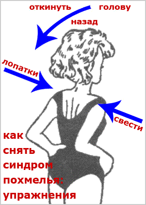 Упражнения от похмелья