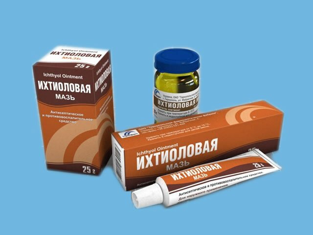 Ихтиоловая мазь при вросшем ногте
